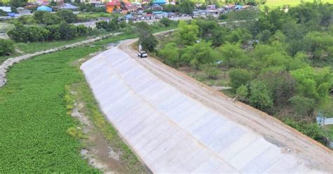 DPWH completes 2 flood control structures in Pampanga town.